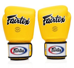 ถุงมือชกมวยหนังแท้ Fairtex สีน้ำเงินรุ่นใหม่ ขายดี คุณภาพระดับมืออาชีพ พร้อมเชือกผูกและสายรัดแบบ Hook-and-Loop กันน้ำ ระบายความชื้นได้ดี - Product Image 6