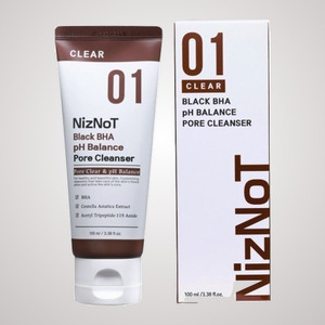โฟมล้างหน้าเกาหลี K-Beauty Needsnot 01 Black BHA pH Balance Pore Cleanser 100 มล. ผลิตในเกาหลี สำหรับทุกเพศ - Product Image 6