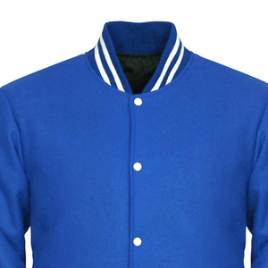 Chaqueta Varsity de Moda para Hombre Otoño Invierno, Cuello Alto, Estilo Clásico Letterman, Logotipo Personalizado, Alta Calidad, Transpirable y Ecológica - Product Image 6