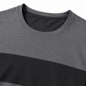 เสื้อยืดคอกลมแขนสั้นผู้ชายรุ่นฮิต ผ้าเจอร์ซีย์ถักน้ำหนัก 180 กรัม ทรงปกติ เป็นมิตรกับสิ่งแวดล้อม ผลิตจากโพลีเอสเตอร์ 100% ลวดลายเรียบง่าย สวมใส่สบาย - Product Image 5
