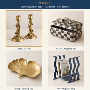 Cast Brass <b>Taper</b> <b>Candle</b> Holders Set of 2 Draped Candlestick Pair Antique Gold Dining Table Decor Handmade in India - Product Image 3