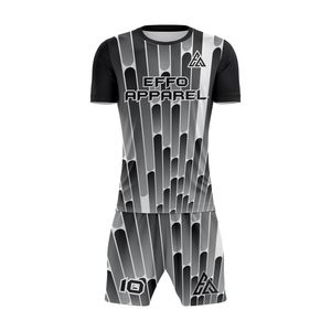 Usine de vêtements de sport OEM, fabricant de maillots de football personnalisés, uniforme de football respirant, prix de gros - Product Image 1
