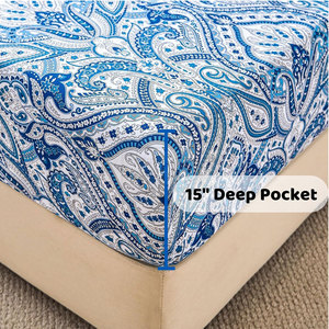 Ensemble de draps de lit modernes en coton polyester solide 600TC, écologiques, de haute qualité, pour la maison - Product Image 6