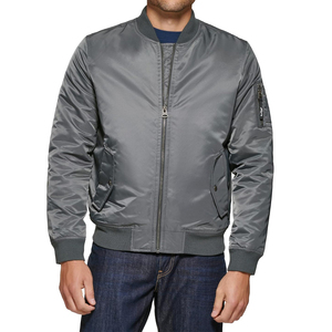 Veste bomber personnalisée de haute qualité, bon marché, en gros, design pour adultes, coupe ajustée, vêtements de sport - Product Image 1