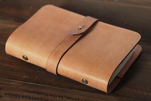 Étui de Journal Exécutif en Cuir Véritable Durable Anti-Poussière Anti-Odeur Rechargeable, Support pour Carnet d'Écriture et Organisateur NBC-0040 - Product Image 3