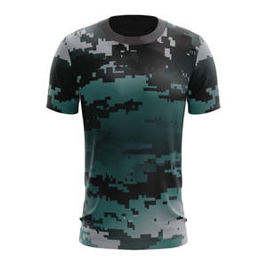 Camisetas al por Mayor para Hombre, 100% Poliéster, Sublimación, Impresión por Transferencia de Calor, Logotipo Personalizado, Color Sólido - Product Image 1