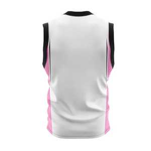 Premium Quality Unisex Basketball Uniform Breathable Customized Reversible Sleeveless 100% Polyester Quick Dry Sports Team Set - Product Image 5
