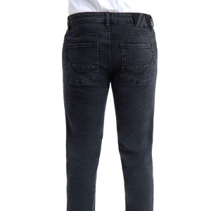 Jeans anchos casuales para hombre, estilo hip hop, ligeros, impermeables, ecológicos, con botones, personalizables, para otoño, venta al por mayor. - Product Image 5