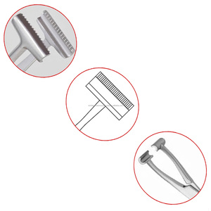 Pratt Smith T Shape Forceps Stainless Steel Surgical Instrument General Surgery CE ISO13485 Certified Class I Surgical Kit - Product Image 2