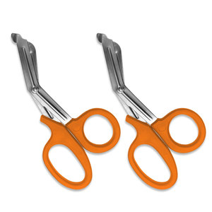 Ciseaux de traumatologie robustes de 7,5 pouces, ciseaux à pansements médicaux en acier inoxydable, pour les urgences, les secours, les premiers secours, les pompiers, les ambulanciers - Product Image 4