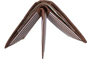 Portefeuille Homme Élégant en Cuir Véritable Léger avec Logo Personnalisé, Porte-Cartes Premium de Haute Qualité, Durable, Court, Anti-RFID, Pliable 2026 - Product Image 6