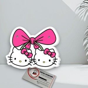 Placas de Pestañas de Alta Calidad con Estampado de Hello Kitty Rosa, Marca Privada, Placa para Extensión de Pestañas, Acrílico Magnético Personalizado - Product Image 2