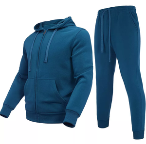 High Quality Hooded 100% Cotton Tracksuits <b>for</b> <b>Sale</b> Wholesale Jogging <b>Suit</b> Custom Sports Clothing Supplier <b>for</b> Men Women - Product Image 1