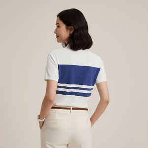 Camisas Polo para Mujer, Fabricadas con Mezcla de Algodón Suave, Transpirables, Cómodas, Casuales, Deportivas, para Negocios, Marca Privada OEM - Product Image 5