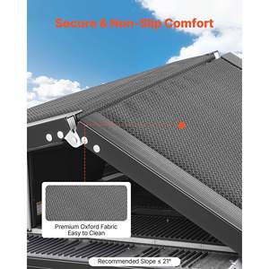 Rampa Portátil para Perros para Autos, SUV y Camionetas, 71\" de Largo x 17\" de Ancho, Rampa Plegable para Mascotas con Superficie de Tela Oxford Antideslizante para Perros Medianos - Product Image 3