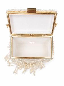 Bolso de Mano de Lujo para Mujer, con Cuentas y Flecos de Perlas, Hecho a Mano, para Fiestas - Product Image 4