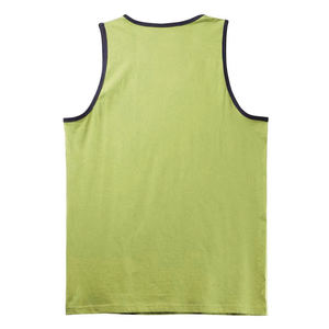 High Quality Custom Men's Gym Tank Top Solid Color Quick Dry Tank Many Options Latest Design Knitted Weaving Customized <b>Logo</b> - Product Image 2