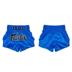 กางเกงมวยไทย Fairtex คุณภาพสูง ขายดี สีฟ้า ระบายอากาศได้ดี ขอบยางยืด สำหรับ MMA และมวยไทย - Product Image 6