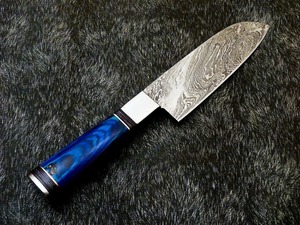 Couteau de chef en acier damas forgé à la main de qualité industrielle, 11 pouces, personnalisé, avec manche en bois dur |   Service OEM - Product Image 4