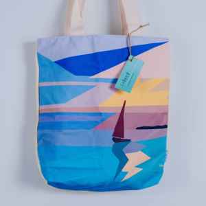 Sac fourre-tout en toile personnalisable, style décontracté avec impression numérique pour produits promotionnels - Randhoadhi - Product Image 1