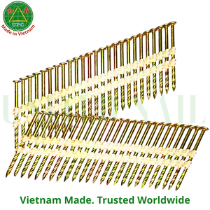 Tira de acero para clavadora de 2-3/8 pulgadas x 0.113, 5000 unidades, fácil de cargar, directamente de fábrica en Vietnam |   Clavos en tiras de plástico - Product Image 1
