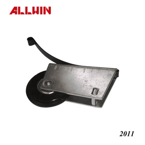 OEM ODM Design moderne ALLWIN Composants de fenêtre en fer et nylon pour porte coulissante de patio de type carrière en acier avec roulettes - Product Image 6