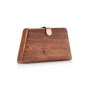 Pochette de Soirée en Bois Faite Main de Luxe pour Femme, Écologique, Idéale pour Mariages et Fêtes, Coffret Cadeau - Product Image 5