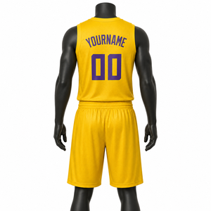 Conjunto de Uniforme de Baloncesto Personalizado Unisex, Sublimado con Estampado Floral, 100% Poliéster Transpirable, Camiseta sin Mangas con Cuello en V y Tirantes en T, Cintura Elástica - Product Image 5