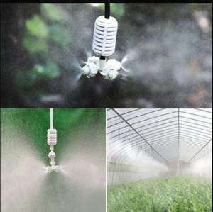 Raccords d'irrigation goutte à goutte noirs en PP pour serres agricoles, pelouses, jardins, systèmes d'arrosage agricoles, accessoires modernes pour tuyaux d'irrigation - Product Image 2