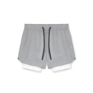 Pantalones Cortos Deportivos Transpirables de Secado Rápido con Bolsillo Trasero con Cierre para Correr, Hacer Ejercicio, Gimnasio, Fitness, Casuales, para Hombre - Product Image 5