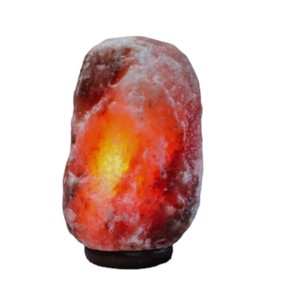 Lampe de sel de l'Himalaya sculptée, écologique, ronde, cristal brut, décoration d'intérieur, 8-10 kg - Product Image 4