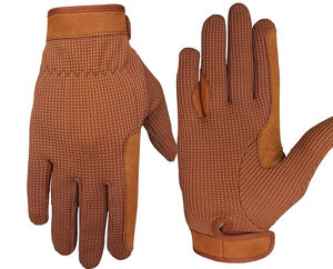 Fabricant professionnel, dernières conceptions de gants d'équitation avec logo personnalisé, antidérapants, confortables, gants de sport pour l'équitation - Product Image 5
