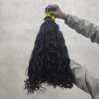 Extensions de cheveux humains vierges naturels indiens – Lots de cheveux bouclés crépus bruts et multi-textures