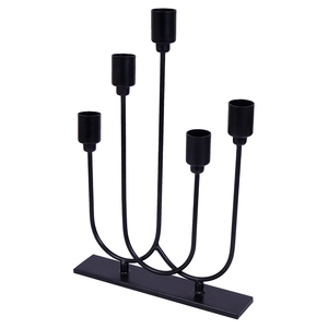 Durable Light Weight Iron Handmade Portable Multi-Occasion <b>Candlestick</b> Holder for Home Decoration - Product Image 2