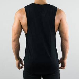 Men's Fitness <b>Vest</b> <b>Stringers</b> Gym Wear Tank Top Singlet Elastic Breathable and Quick-Drying 100% Cotton Sleeveless - Product Image 4