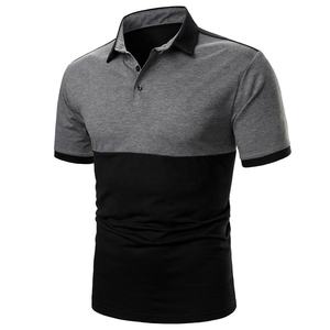Camiseta de polo para hombre de alta calidad, impresa y bordada personalizada con logotipo OEM, patrón sólido, manga corta, Golf, talla grande, Vintage - Product Image 1