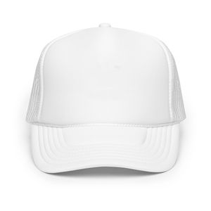 Gorra Trucker de Malla Blanca de 6 Paneles, Ajustable con Cierre a Presión, Unisex, Casual, Transpirable, para Primavera/Verano, con Bordado, para Actividades al Aire Libre - Product Image 6