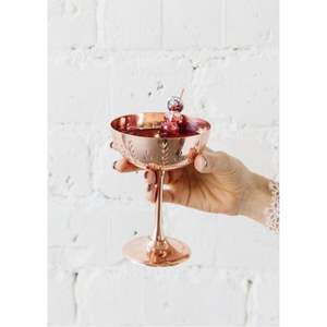 Copa de Vino de Cobre de Lujo, Copa de Metal, Copa de Vino de Acero Inoxidable con Recubrimiento de Cobre, para Bar, Boda, Fiesta, Decoración de Restaurante - Product Image 3