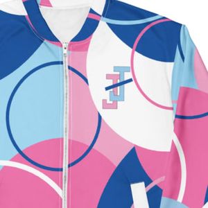 Unisex <b>Bomber</b> <b>Jacket</b> Zip Front <b>Lightweight</b> Casual Outerwear Ribbed Cuffs Everyday Streetwear Fashion Apparel Wear Top for Daily - Product Image 5