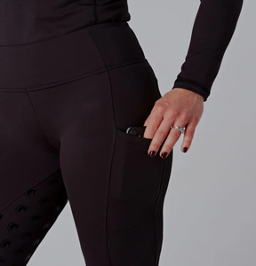 Pantalones de Montar a Caballo de Alta Calidad, Elásticos en 4 Direcciones, Leggings, Ropa Ecuestre, en Tela Técnica con Tacto Suave - Product Image 4