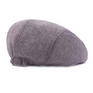 Gorra Plana Unisex Azul Marino de Algodón, Gorro Casual Ajustado para Adultos, para Usar en Primavera y Otoño - Product Image 2