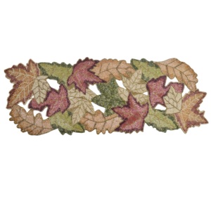 Combined Leaf Design <b>Placemats</b> And Pads With Beads Design <b>For</b> Home Decor Tableware Dinning <b>Table</b> Party and Wedding Design Mats - Product Image 1