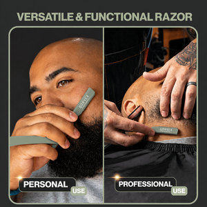 Kit de Navajas de Afeitar Rectas Razors Ultra Exposure de 2 mm con 10 Cuchillas - Product Image 5