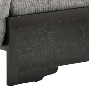 Letto Singolo Metallico Nero Lorana G6502C TB3 - Product Image 5
