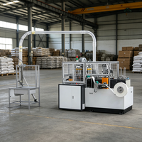 Máquina de Alta Velocidad para Vasos de Papel de Doble Pared, 80 Piezas/min, Precio de Fábrica, Equipo de Producción de Vasos de Papel Desechables