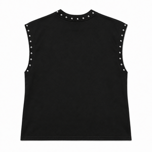 Camiseta sin mangas con estampado gráfico personalizado, 100% algodón jersey, tela suave, nuevo estilo moderno, unisex, cómoda y ajustada. - Product Image 2