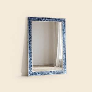 Decorative Handmade Bone Inlay <b>Mirror</b> <b>Frame</b> Elegant Wall <b>Mirror</b> For Premium Interior Styling Solutions - Product Image 2
