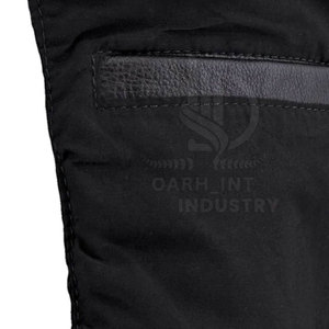 Gilet en cuir véritable pour homme, durable, respirant, service OEM, sans manches, multi-poches, vêtements de travail d'extérieur - Product Image 5