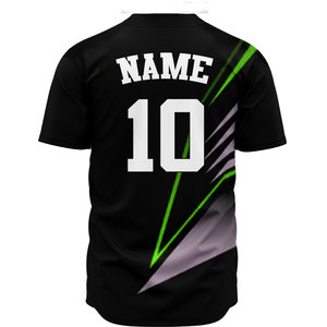 2026 Best Quality Comfortable Baseball Jersey for Men Plain Sportswear Made in Pakistan High Sale Low MOQ Custom Logo OEM - Product Image 2