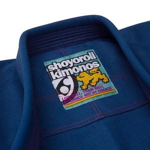 Kimono de Jiu-Jitsu Shoyorol Fighter Gi unisexe, nouvelle arrivée, couleur bleue, qualité supérieure, uniforme de Jiu-Jitsu brésilien, 100% coton - Product Image 3